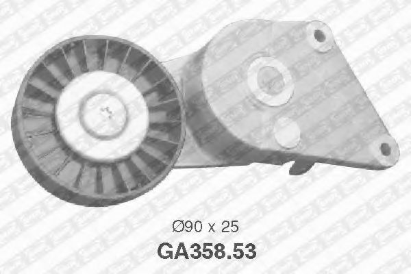 Ролик ремня генератора SNR GA358.53