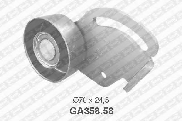 Ролик ремня генератора SNR GA358.58