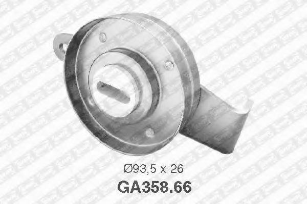 Ролик ремня генератора SNR GA358.66