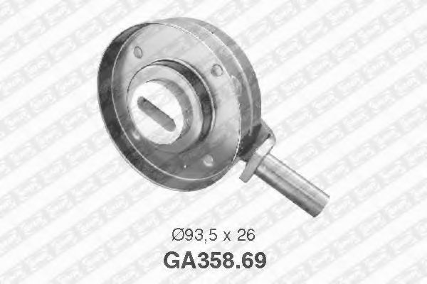 Ролик ремня генератора SNR GA358.69