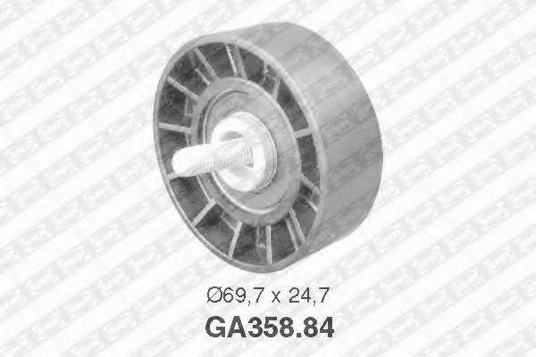 Ролик ремня генератора SNR GA358.84