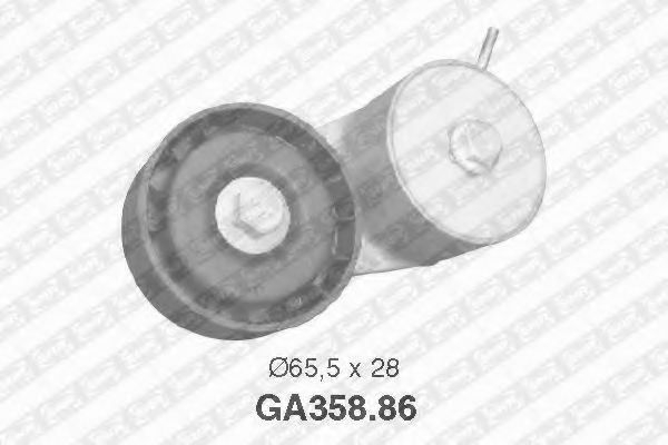 Ролик ремня генератора SNR GA358.86