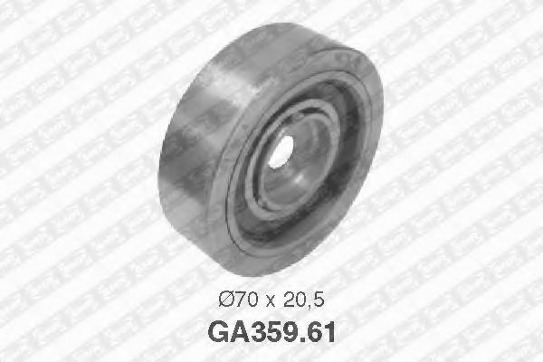 Ролик ремня генератора SNR GA359.61
