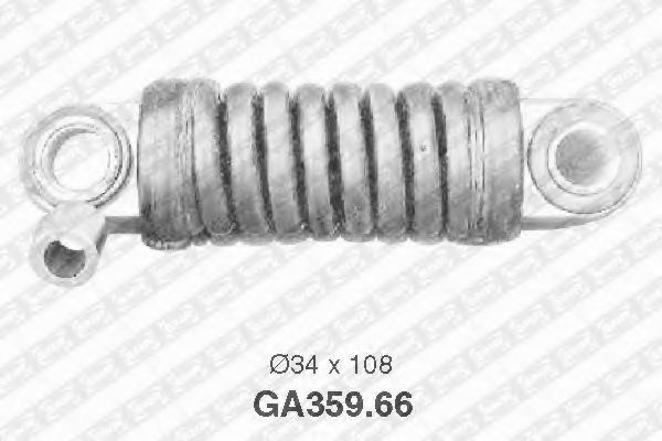 Ролик ремня генератора SNR GA359.66
