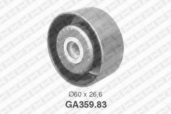 Ролик ремня генератора SNR GA359.83