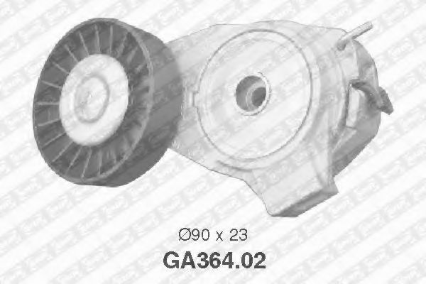 Ролик ремня генератора SNR GA364.02