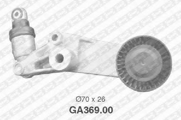 Ролик ремня генератора SNR GA369.00