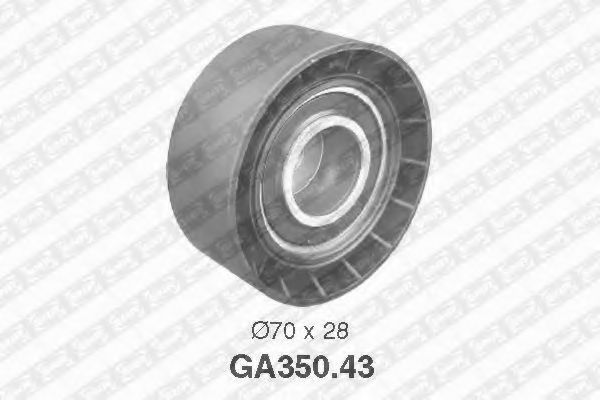 Обводной ролик SNR GA350.43