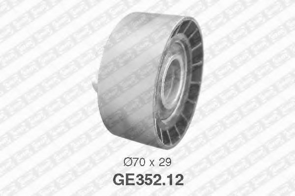 Обводной ролик ремня ГРМ SNR GE352.12