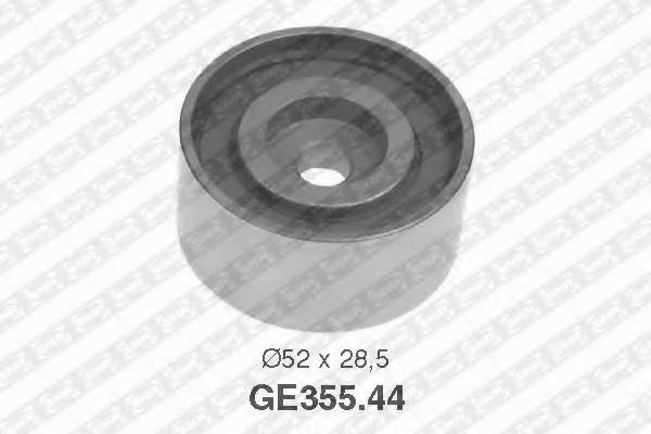 Обводной ролик ремня ГРМ SNR GE355.44