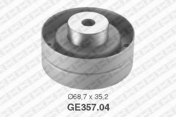 Обводной ролик ремня ГРМ SNR GE357.04