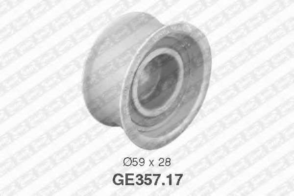 Обводной ролик ремня ГРМ SNR GE357.17