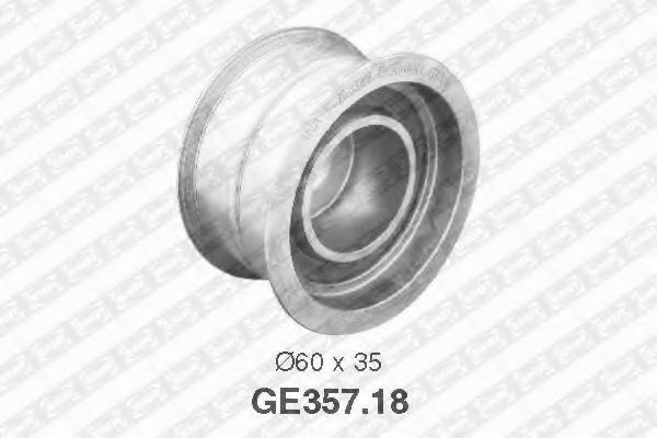 Обводной ролик ремня ГРМ SNR GE357.18