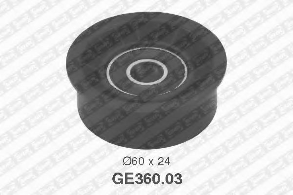 Обводной ролик ремня ГРМ SNR GE360.03
