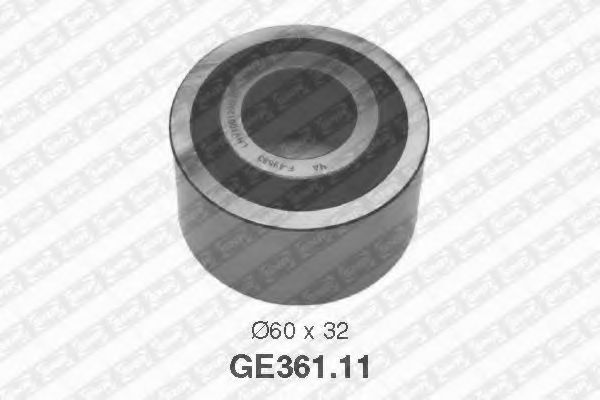 Обводной ролик ремня ГРМ SNR GE361.11