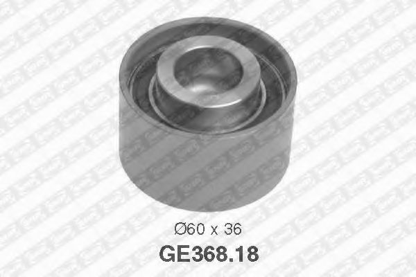 Обводной ролик ремня ГРМ SNR GE368.18