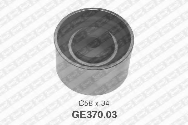 Обводной ролик ремня ГРМ SNR GE370.03