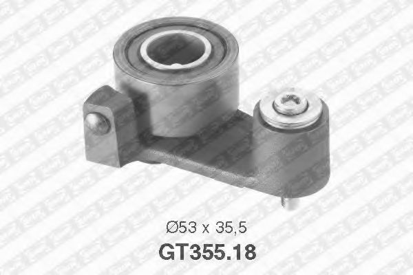 Натяжной ролик ремня ГРМ SNR GT355.18