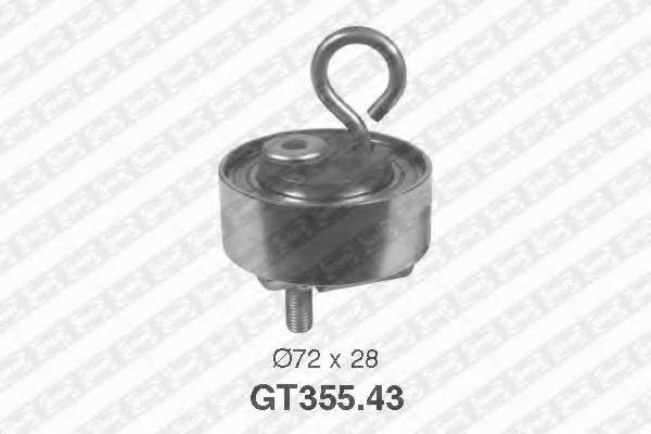 Натяжной ролик ремня ГРМ SNR GT355.43