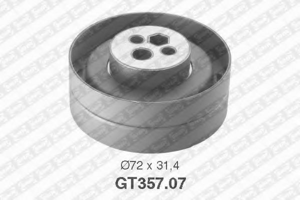 Натяжной ролик ремня ГРМ SNR GT357.07