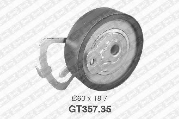 Натяжной ролик ремня ГРМ SNR GT357.35