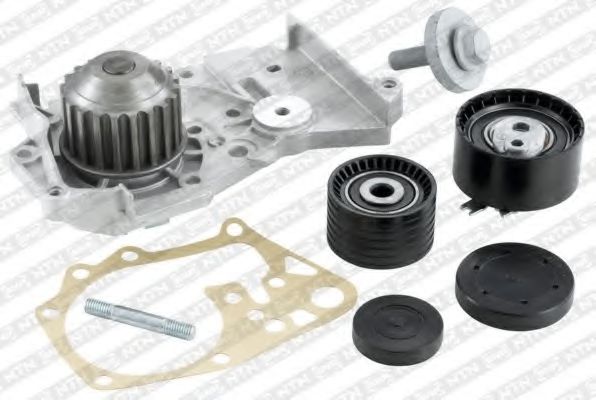 Комплект ГРМ с помпой SNR KDP455.400