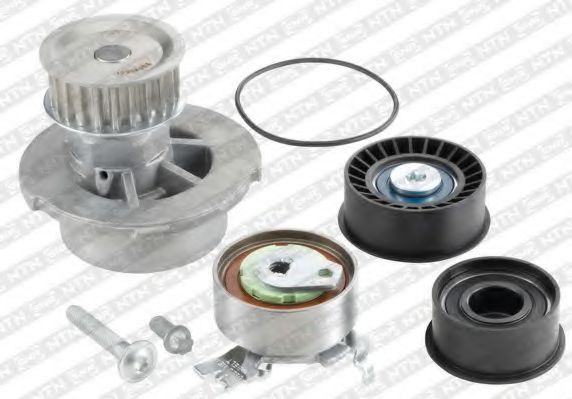 Комплект ГРМ с помпой SNR KDP453.120