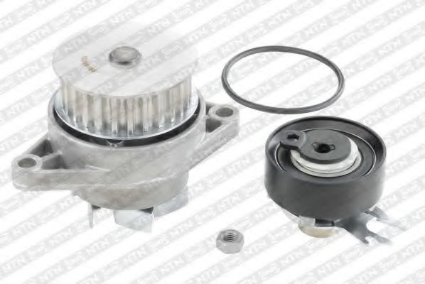 Комплект ГРМ с помпой SNR KDP457.360
