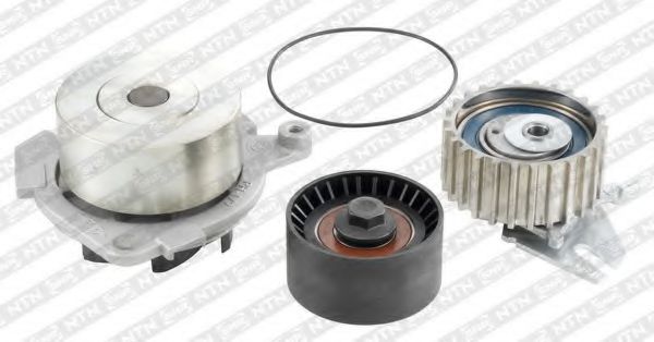Комплект ГРМ с помпой SNR KDP458.410