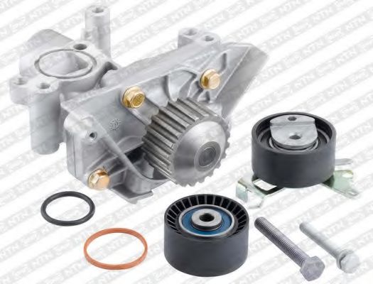 Комплект ГРМ с помпой SNR KDP459.401