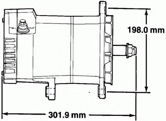 Генератор DELCO REMY 10459065 Генератор DELCO REMY 10459065