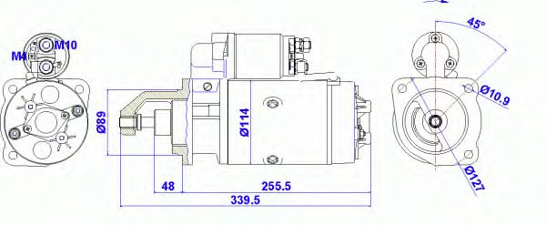 Стартер DELCO REMY 19024268 Стартер DELCO REMY 19024268
