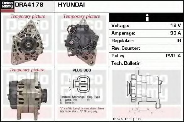 ГенераторHyundai/Kia3730022650
