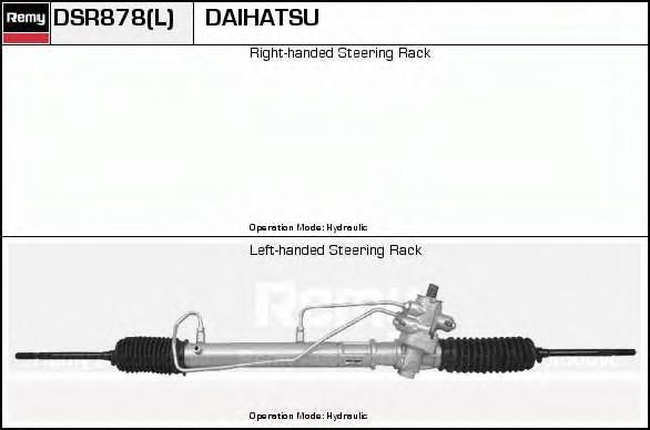 Рулевая рейка delcoremy DSR878