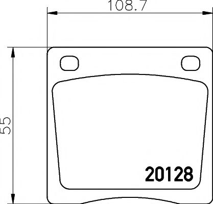 Тормозные колодки PAGID T0800