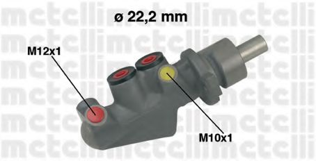 Главный тормозной цилиндр METELLI 05-0478