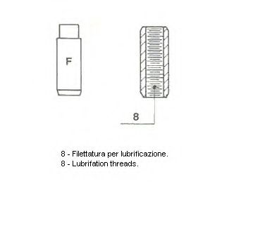 Направляющая клапана METELLI 01-2327