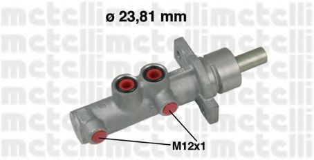 Главный тормозной цилиндр METELLI 05-0633