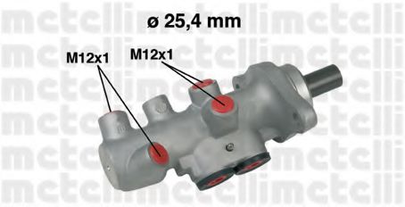 Главный тормозной цилиндр METELLI 05-0607