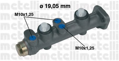 Главный тормозной цилиндр METELLI 05-0008