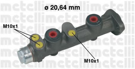 Главный тормозной цилиндр metelli 05-0067
