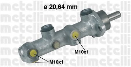 Главный тормозной цилиндр metelli 05-0128
