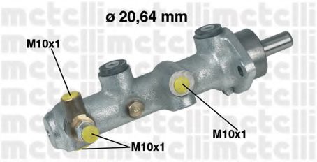 Главный тормозной цилиндр metelli 05-0154