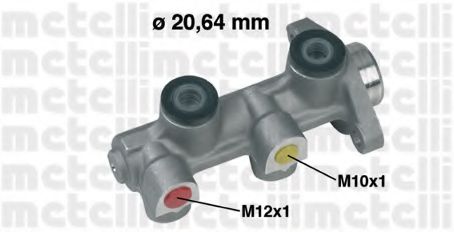 Главный тормозной цилиндр METELLI 05-0224