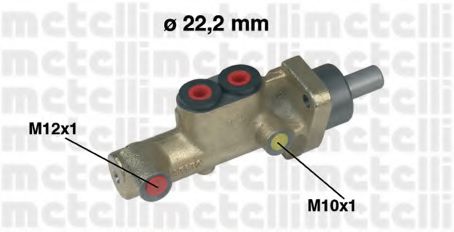 Главный тормозной цилиндр METELLI 05-0246