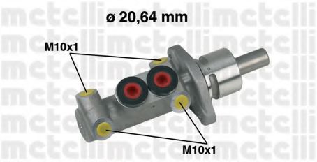 Главный тормозной цилиндр METELLI 05-0277