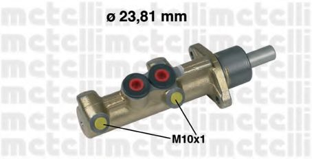 Главный тормозной цилиндр METELLI 05-0298