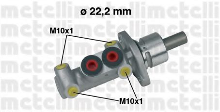 Главный тормозной цилиндр METELLI 05-0302