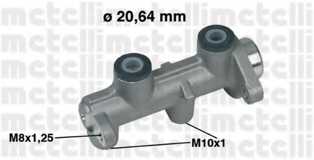 Главный тормозной цилиндр METELLI 05-0306