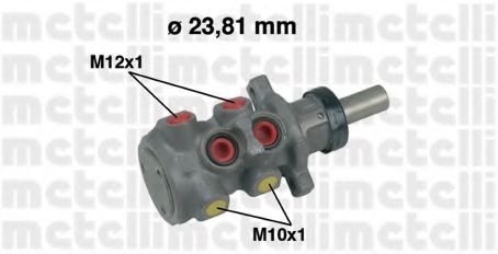 Главный тормозной цилиндр METELLI 05-0312